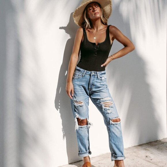 💕L*SPACE💕 Ribbed Float On One Piece Swimsuit Black 10 Large NWT - Picture 3 of 16